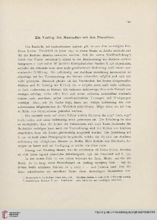 1: Ein Vertrag des Maussollos mit den Phaseliten