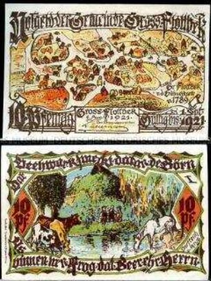 Groß-Flottbek 10 Pfennig