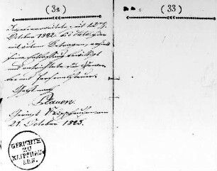 Wilsdruff-Helbigsdorf. Wanderbuch des Müllergesellen Carl Ernst Kirsten (geb. 1818) aus Helbigsdorf, 1837-1842, S. 32-33
