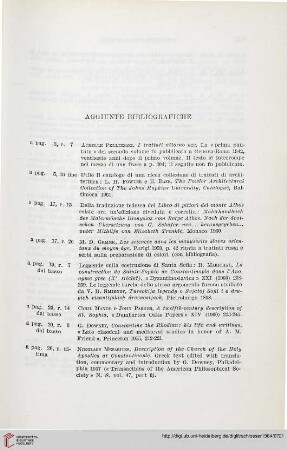 Aggiunte bibliografiche