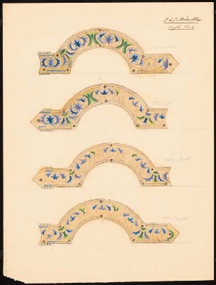 Florale Ornamente: Ansicht