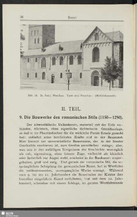 II. Teil. Kunstgeschichtlicher Teil