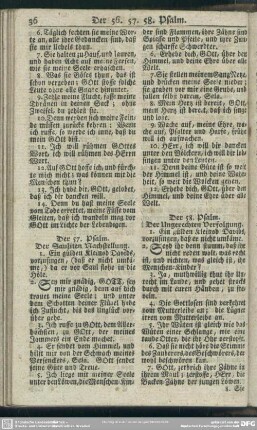 Der 58. Psalm. Der Ungerechten Verfolgung