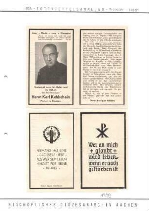 Kohlschein, Karl