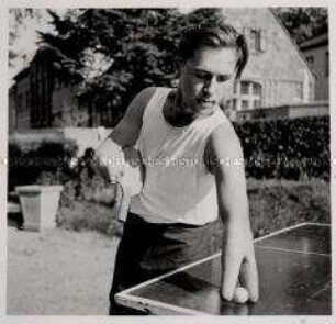 Berlin, Sport & Arbeit im Lazarett, Tischtennis