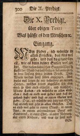 300-326, Die X. Predigt über den 26. Vers.
