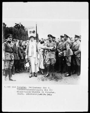 Potsdam, Teilnehmer der 4. Landestagung des König-Luise-Bundes