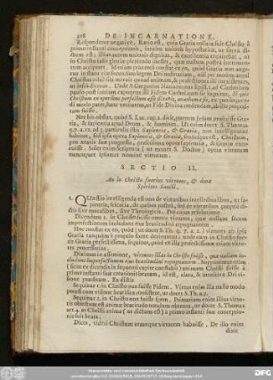 Sectio II. An in Christo fuerint virtutes, & dona Spriritus Sancti.