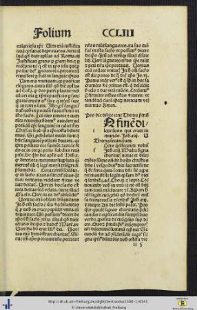 Pro die dominice cene thema primum