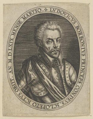 Bildnis des Lvdovicvs Borbonivs Condevs