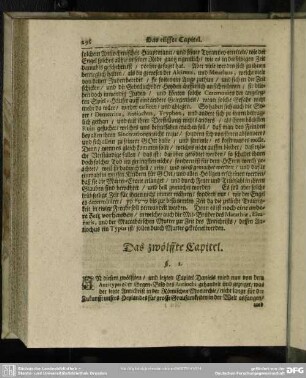 Das zwölffte Capitel