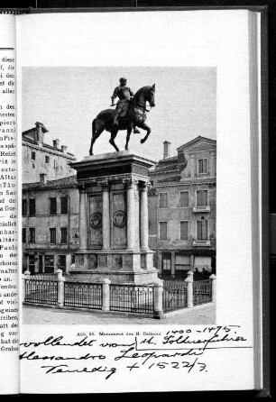 Abb. 86. Monument des B. Colleoni