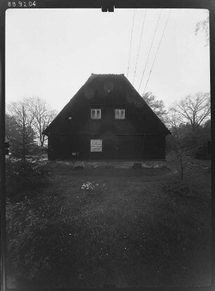 Viereichen-Altliebel. Forsthaus. Giebelfront