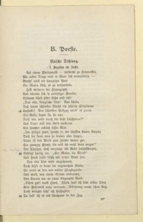 Epische Dichtung