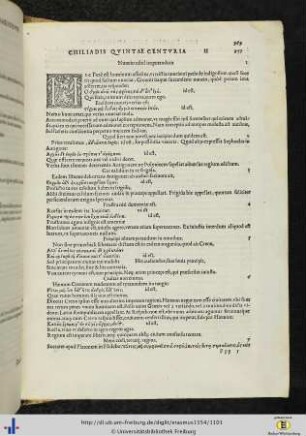 Proverbiorum chiliadis quintae centuria II.