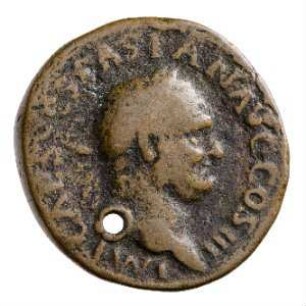Münze, As, 71 n. Chr.