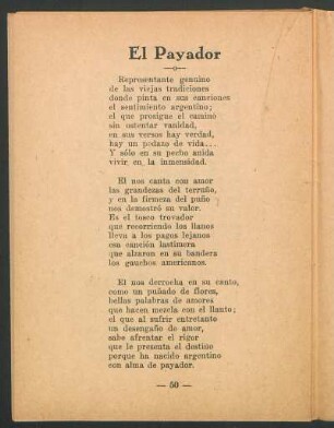 El Payador