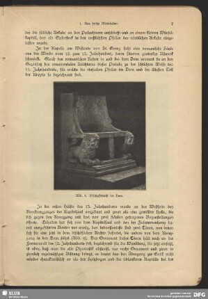 Bischofsstuhl im Dom