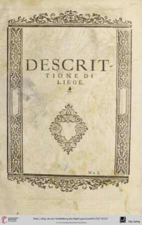Descrittione di Liege