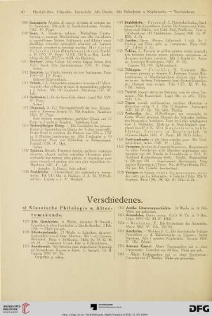 Verschiedenes (Nr. 1329-1652)