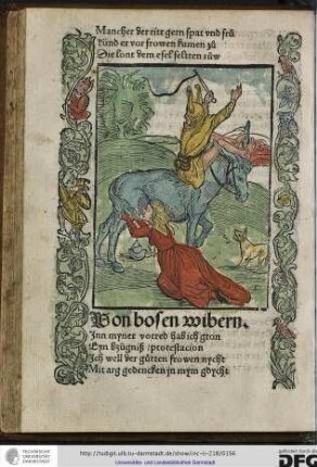 Von bosen wibern.