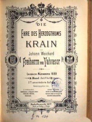 Die Ehre des Herzogthums Krain, 2