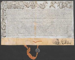 Papst Benedikt XIV. verleiht dem Franz Christoph von Hutten zum Stolzenberg die durch den Tod des Franz Philipp von Hohenfeld erledigte Dompfründe.