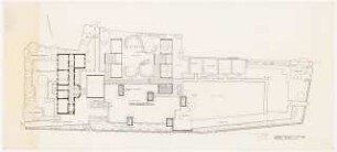 Volksschule, Bösingfeld Außenanlage: Vorentwurf, Lageplan 1:200