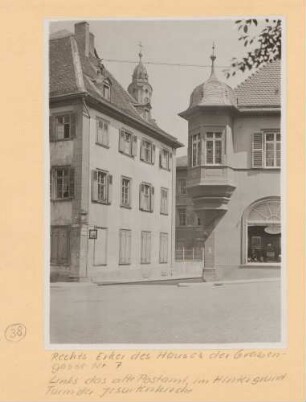 Altes Postamt, Haus Grabengasse 7