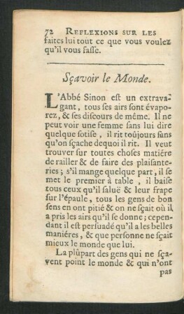Scavoir le Monde.