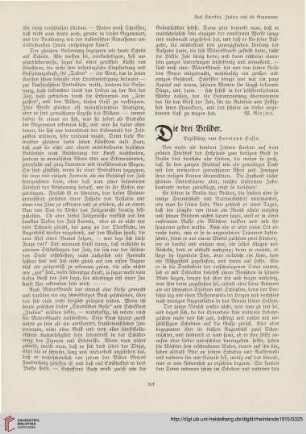 25: Die drei Brüder : Erzählung