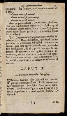 241-261, Caput III.