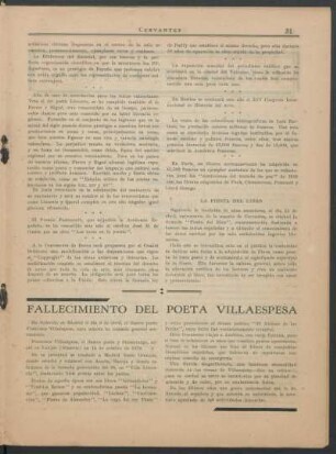 Fallecimiento del poeta Villaespesa