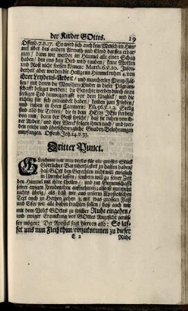 Dritter Punct.
