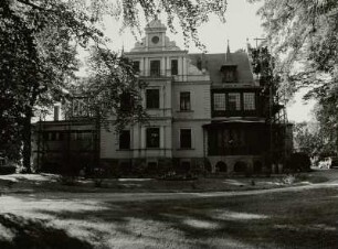 Glauchau, Villa, Plantagenstraße 10, erbaut 1884, Gartenseite
