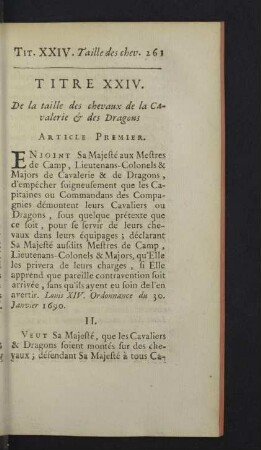Titre XXIV.
