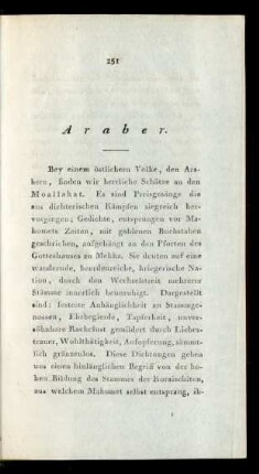 Araber.