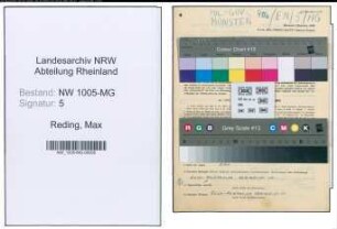 Entnazifizierung Max Reding , geb. 16.11.1908 (Angestellter)