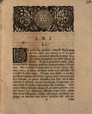 Diss. philos. de simulacris virtutum