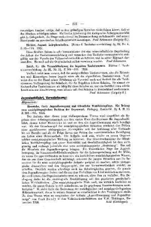 Jugendwohlfahrt, Verwahrlosung