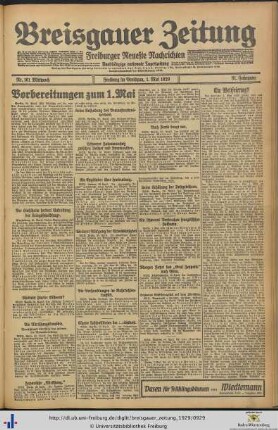Nr. 101-124 (Mai 1929)