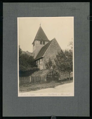 230, Dorfkirche in Weissbach. (Nr. 3174).