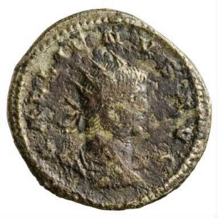 Münze, Antoninian, 260 - 268 n. Chr.