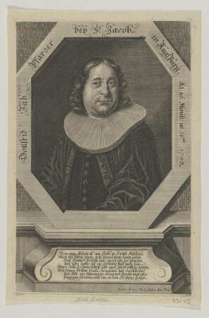 Bildnis des Gottfrid Zäh