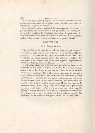 Chapitre LXI. De la religion de Bali
