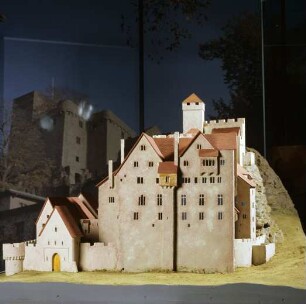 Architekturmodell: Burg Hohenbaden