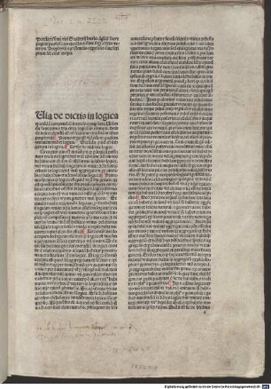 Expositio in artem veterem Porphyrii et Aristotelis