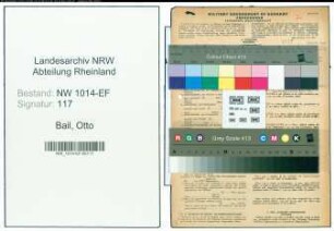 Entnazifizierung Otto Bail , geb. 29.02.1904 (Kaufmann)