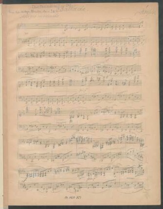 2 Piano pieces; pf
