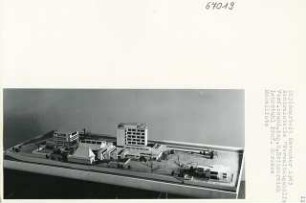 Zentralstelle [Verwaltungshilfe], Berlin-Tiergarten (Diplomarbeit bei Bernhard Hermkes): Modellfoto